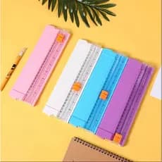 Guilhotina Portátil Cortador De Papel A5 26.5*cmx8.5cm Material Escritório