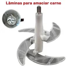 Material metálico de alta resistência lâmina misturadora de aço inoxidável conjunto de eixo rotativo 2L/3L acessórios ch