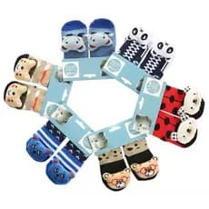 Meia de Bebe Meia Infantil 3D de Bichinho 0 a 24 meses - Menino e Menina