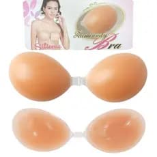Sutiã Invisível Adesivo de Silicone Sem Alça Não Aparece na Roupa