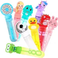 Bolha de Sabão Infantil com Personagens - Cores e Personagens Sortidos Lembrancinha!