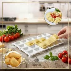 Forma Para Ravioli e Mini Pastel Faz 24 Recheado