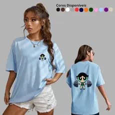 Camiseta Feminina Básica Treino Camisa de Algodão Moda Blogueira Docinho Treinando Blusão Academia Feminina Camisetão
