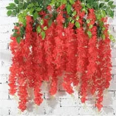 Kit 12 Ramos De Flores De cerejeiras Artificiais Permanente Grande Pendentes Para Decoração