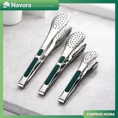Pegador Cozinha Aço Inox SUS304 Resistente Food Grade para Churrasco e Alimentos