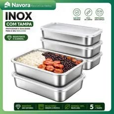 Recipiente De Cozimento De Grande Capacidade Aço Inoxidável Com Tampa Para Frutas Legumes e Carnes