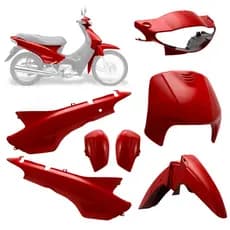 Kit Carenagem 5 Peças Pro Tork Biz 100 1998/05