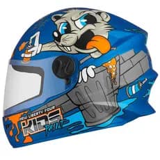 Capacete Fechado Infantil Pro Tork Liberty Four Kids Paint Fosco Viseira Cristal