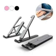 Suporte Para Notebook Altura Ajustável Dobrável Qualidade