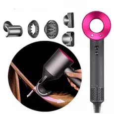 Secador de Cabelo Iônico Secagem Rápida Ar Quente/Frio