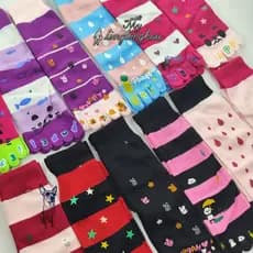 kit com12 pares Meias de Dedinhos Separados Adulto Feminina Coloridas 35 a 40 atacado