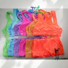 1/2/3/4 Conjunto infantil menina Top nadador e Calcinha Box/TOP CRIANCA//1085