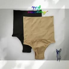 Calcinha Cinta Modeladora Zero Barriga  Cintura Alta Redutora Medidas Pós Parto Bariatrica/1117