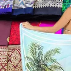 Saída De Praia Para Moda Praia | Canga Leve