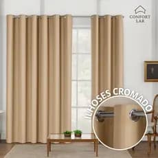 Cortina Blackout Tecido Premium Corta Luz Total – Elegância, Privacidade e Conforto Garantido