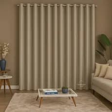 Cortina Blackout Tecido Premium 4,00x2,80m – Design Sofisticado, Conforto e Bloqueio Total de Luz