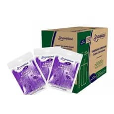 Caixa Canudo Super Açaí Strawplast 10mm Roxo Perfeito Para Açaí Milk Shake Sucos Capão Batidas Drinks 1500 unidades