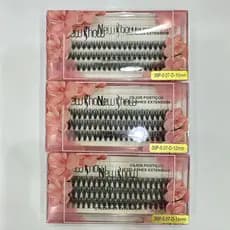 Kit Cílios Postiços Tufos 30P-0.07-D-10/12/14 mm new show 30 P-pelos curvatura D Pronto Entrega