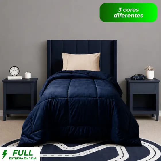 Cobertor Coberdrom Infantil Menino Menina Solteiro Sherpa Plush Blend 3 Camada Macio Frio Inverno