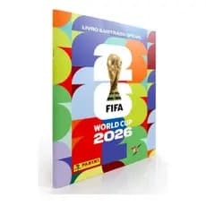 Album Oficial Fifa World Cup 2026 Panini Livro Ilustrado Capa Mole Cartão