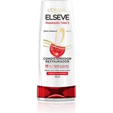 L'Oréal Paris Elseve Condicionador Restaurador Reparação Total 5+, Complexo Reparador com Micro Queratina, 400ml