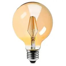 Lâmpada LED Filamento G95 Galaxy LED 4W Bivolt Âmbar 2200K Retrô Vintage