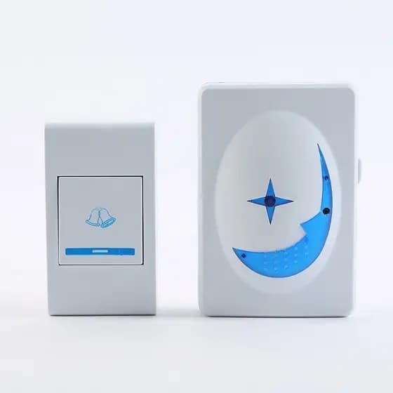 Campainha Sem Fio Wireless 36 Toques Bivolt Alcance 100m Residencial Comercial