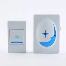 Campainha Sem Fio Wireless 36 Toques Bivolt Alcance 100m Residencial Comercial
