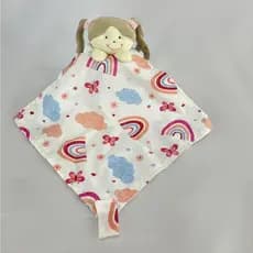 Naninha, porta-chupeta, com bichinhos, algodão, antialérgica.