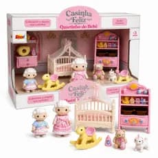 Casinha Feliz Zoop Toys Brinquedo Infantil Acessórios Família