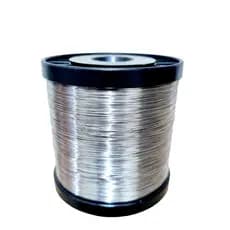ROLO BOBINA FIO DE AÇO 550MTS NÚMERO22 0,55MM INOX DURO RIGIDO PARA FABRICAR ENCASTOL PESCA ARTESANATO