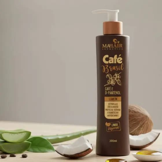 Creme de Pentear Finalizador Brasil Mahair Café  - Promoção !