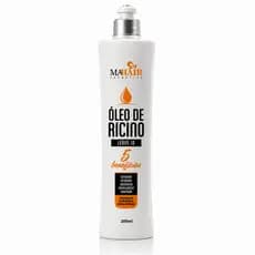 Creme de Pentear Finalizador Óleo de Rícino Hidratação Fortalecimento Mahair - Promoção !