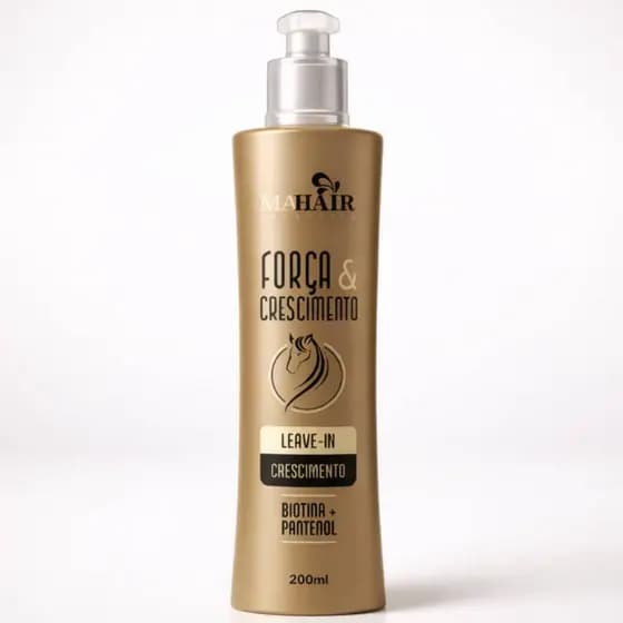 Creme de Pentear Finalizador Mahair Reconstrução e Brilho Força e Crescimento  - Promoção!