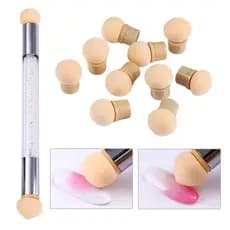 01 Pincel Esfumar Unhas Degrade Nail Art Tool Baby Boomer