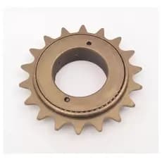 Roda Livre Catraca Bicicleta Bike 18 Dentes Esferada Dourada
