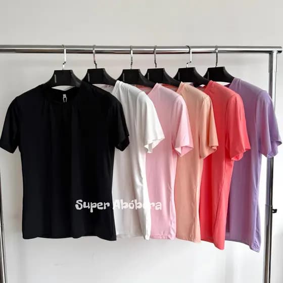 Camiseta esportiva feminina respirável com proteção UV, roupa de treino confortável, colete refletivo feminino
