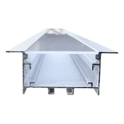 Perfil de Alumínio Embutir 5020 Branco 1m para Fita LED