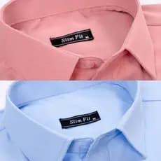 KIT 2 Camisas  Masculina Texturizada com Listras em Relevo – Confortável e Estilosa