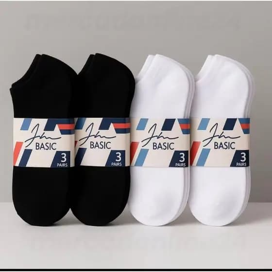 Kit 12 Pares Meias Pretas Masculina Soquete Cano Curto 35-46 Academia Dia a Dia