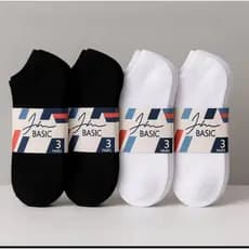 Kit 12 Pares Meias Pretas Masculina Soquete Cano Curto 35-46 Academia Dia a Dia