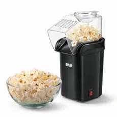 Pipoqueira Elétrica Pipoca Sem Óleo Pipoca Rápida 1200w Preto/Vermelho