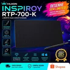 MESA DIGITALIZADORA RTP-700 PARA DESENHO DIGITAL