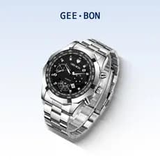 GEE·BON 5188 Relógio de quartzo Masculino a Prova d água De Luxo Moda
