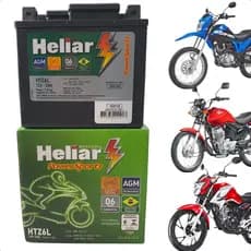 Bateria Htz6 Original Honda Cg Titan Fan 125 150 160 Start