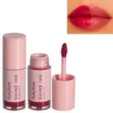 Gloss Tint Shine Ink Ruby Rose Longa Duração Brilho Intenso Hidratação e Cor para os Lábios
