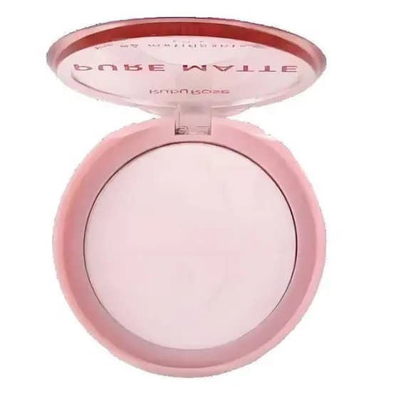 Pó Compacto Matificante Ultrafino Pure Matte Ruby Rose Controle da Oleosidade Acabamento Aveludado
