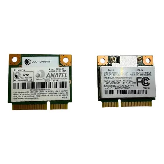 Placa Wireless 1000 2000 1230br 1240br Ar5b125 675794-001