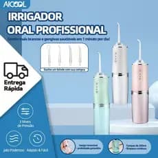 AICOOL Escova de dentes elétrica com 3 níveis de pressão para limpeza profunda e prevenção periodontal