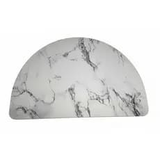 Tapete Lyor De Pedra Diatomita Para Banheiro Meia lua 60x39 Cm